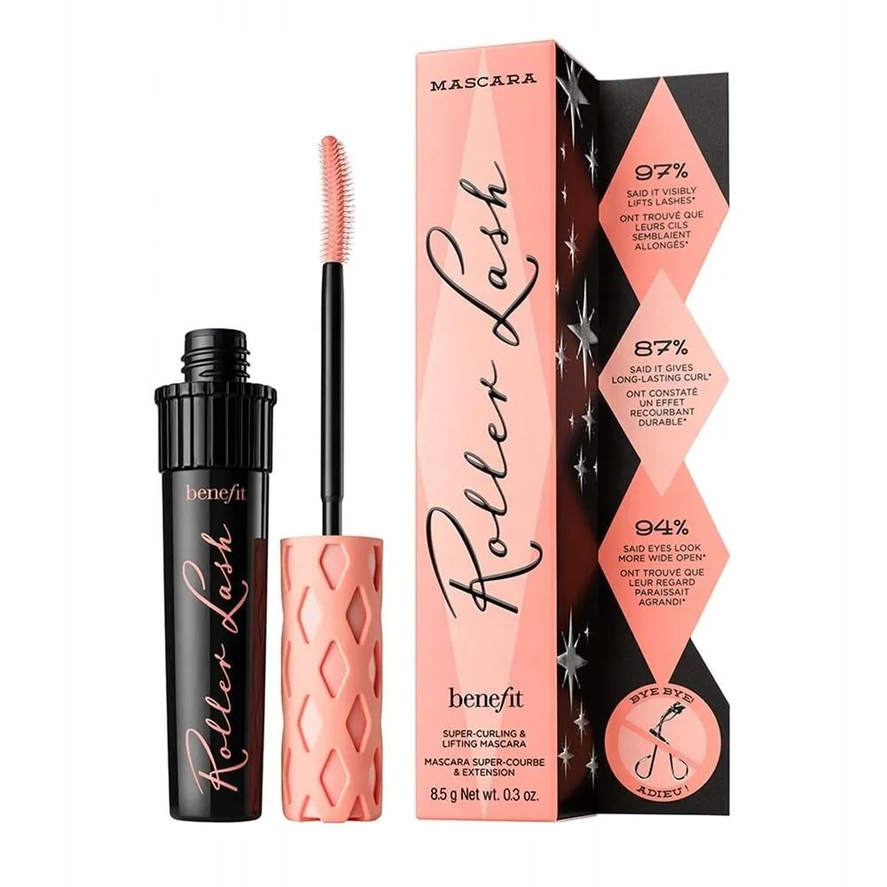 BENEFIT Roller Lash -Curling and Lifting Mascara Черная тушь для подкручивания и лифтинга 8,5г  #1