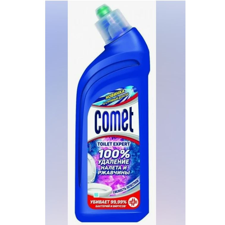 Comet Универсальный Toilet Expert "Свежесть лепестков" от налета и ржавчины 700 мл  #1