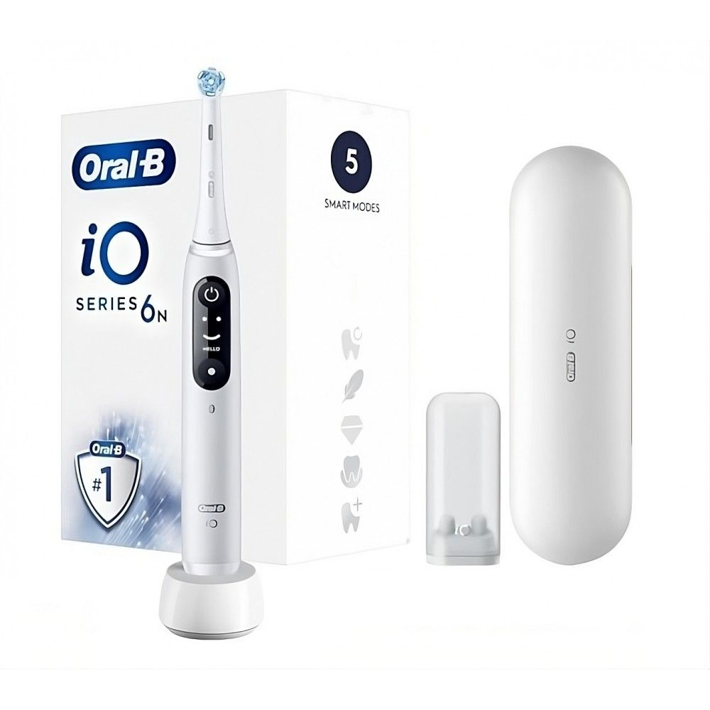 Oral-B Электрическая зубная щетка iO 6 white, белый #1