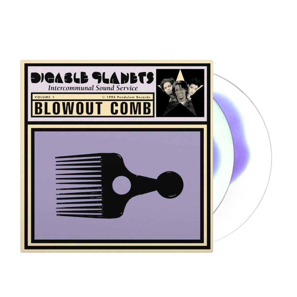 Виниловая пластинка Digable Planets - Blowout Comb (Clear with Purple) #1