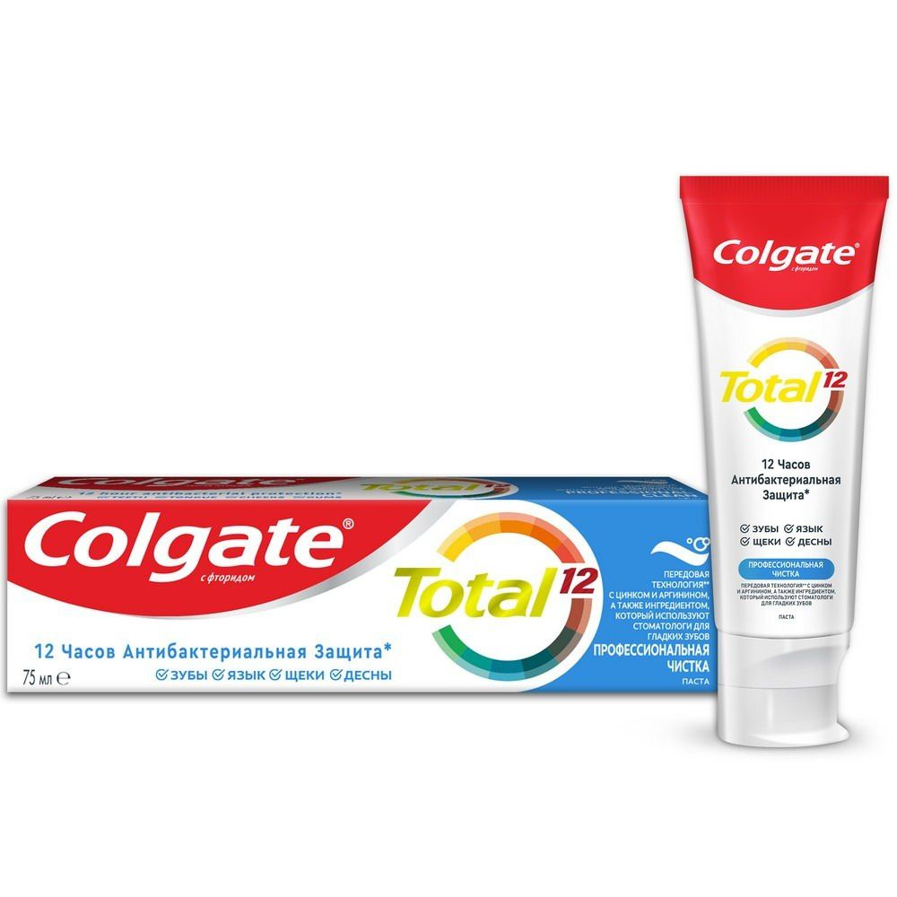 Зубная паста COLGATE TOTAL Профессионал Чистка 75 мл #1