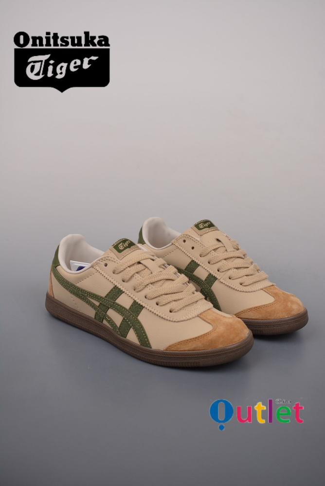 Кеды Мужской, Женский Onitsuka Tiger Резина, Замша натуральная Бег ...