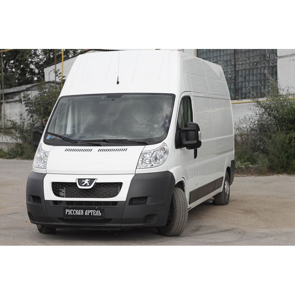 Накладки на зеркала (2 шт.) для Фиат Дукато 250 2006-2014, Fiat Ducato 250 накладки на зеркала (2 шт.) #1