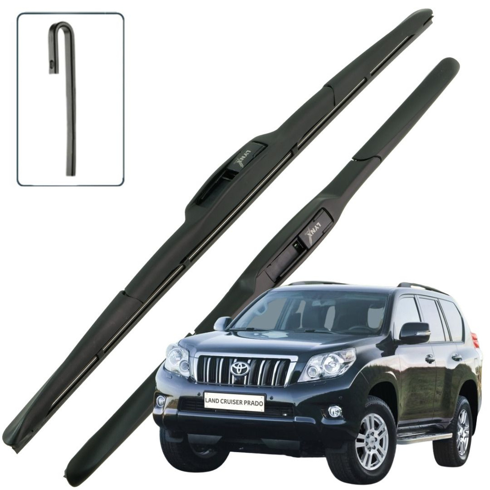 Дворники Toyota Land Cruiser Prado (4) J150 / Тойота Ленд Крузер Прадо 150 2009 / 2010 / 2011 / 2012 #1