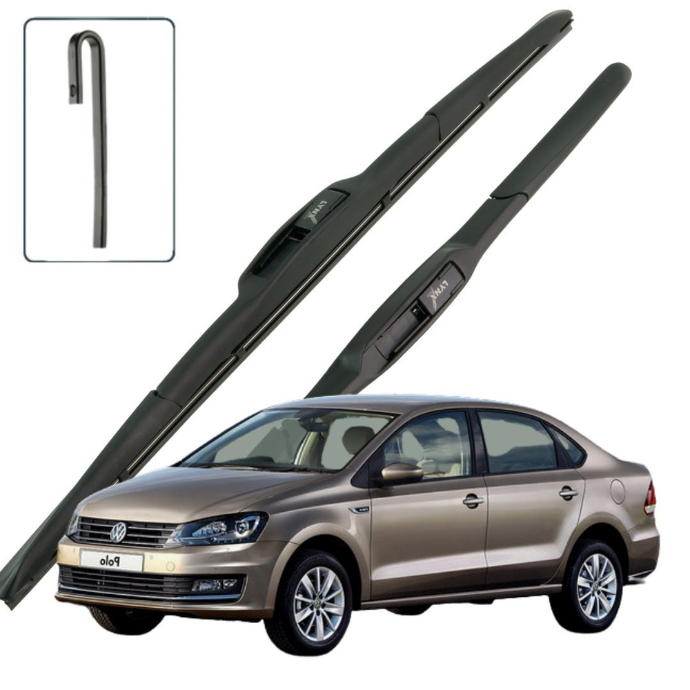 Дворники на фольксваген поло 2017