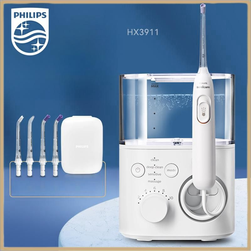 Ирригатор PHILIPS DentaCare HX3911 купить c доставкой на OZON по низкой ...