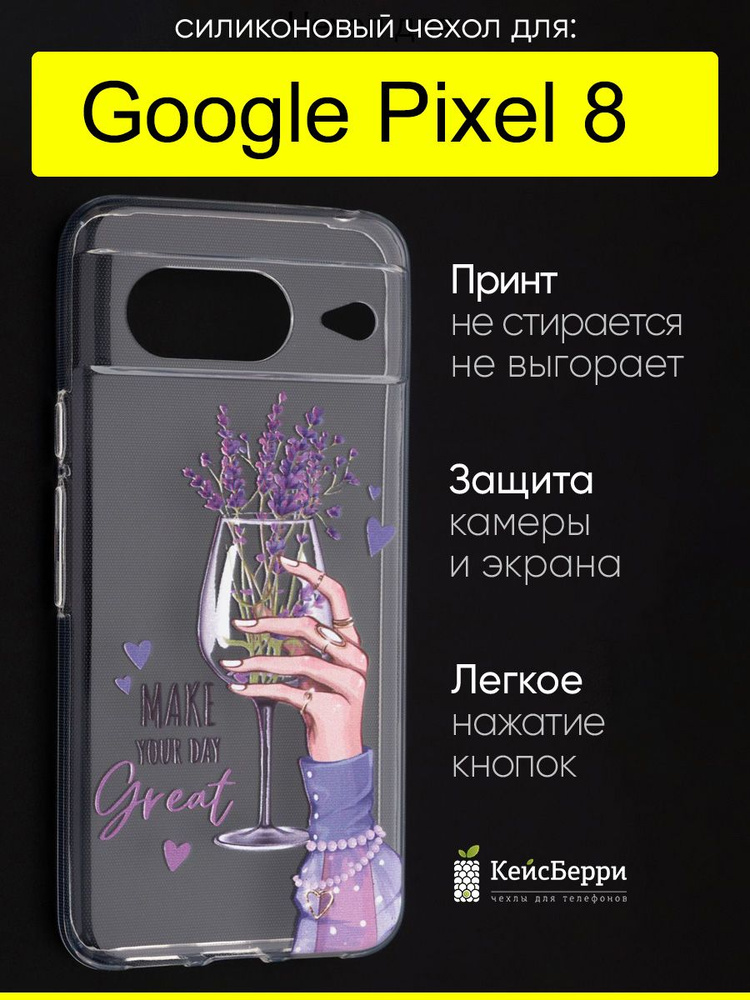 Чехол для Google Pixel 8, серия Clear #1