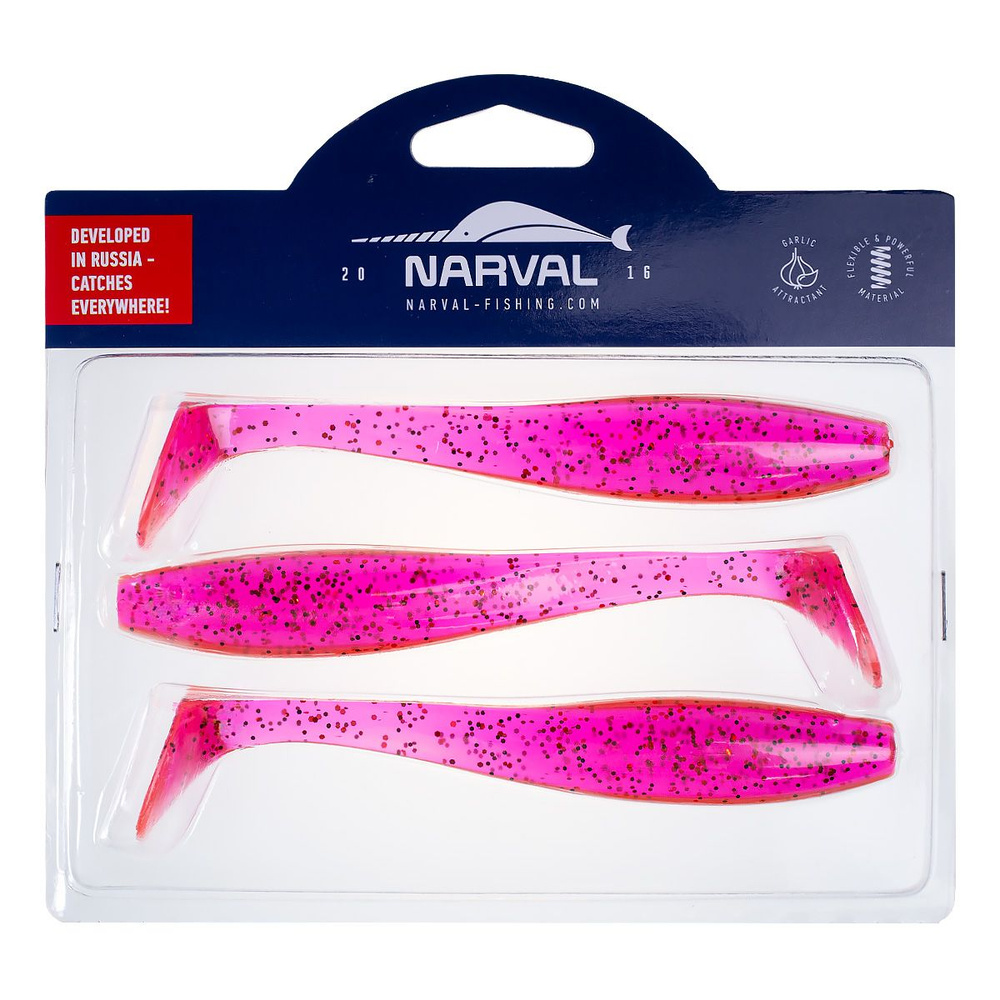 Мягкие приманки Narval Choppy Tail 14cm #003-Grape Violet - купить по ...
