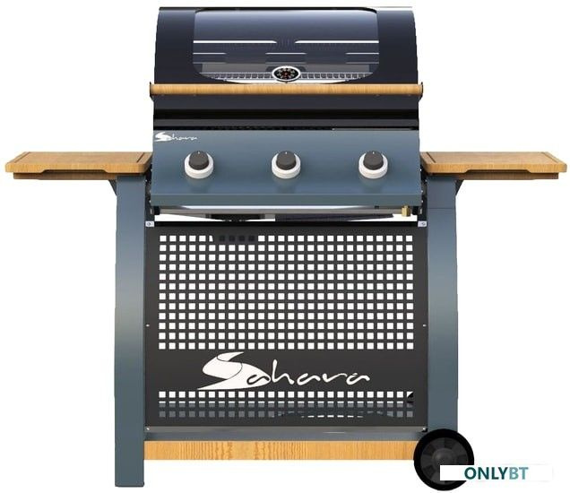 Гриль газовый Sahara 3 Burner Oak - купить с доставкой по выгодным ...