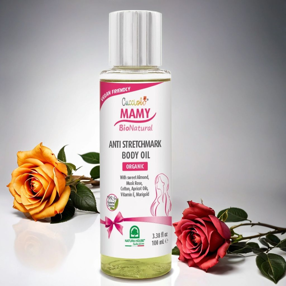 Масло для профилактики растяжек и массажа CUCCIOLO MAMY BIO NATURAL ...