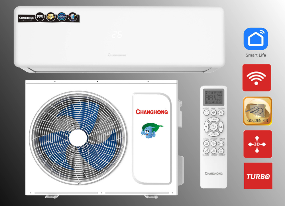 Сплит-система Changhong CSDH-09DG invertor (компрессор GMCC Toshiba) #1