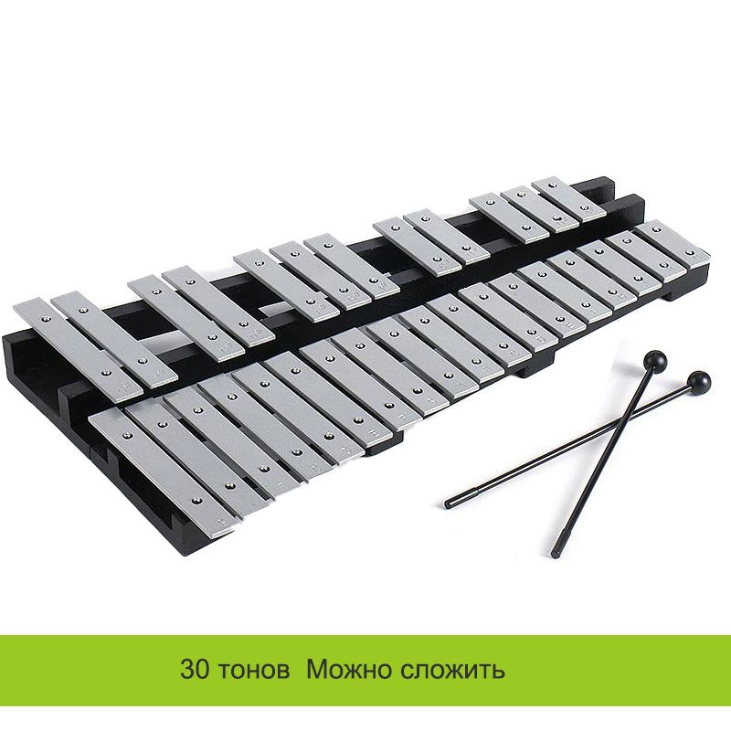 Металлофон (глокеншпиль) в чехле 30 брусков. Fleet DS-30 - купить с ...