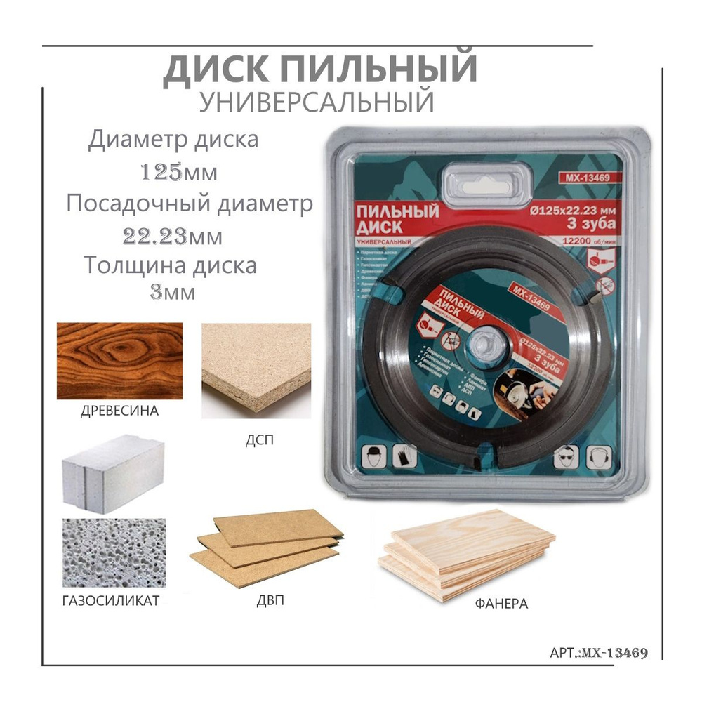 MAXIMUM Диск пильный 125 #1
