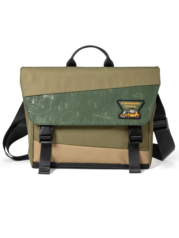 Сумка Tomtoc Slash Shoulder Bag T27 для планшетов до 11", с водоотталкивающей пропиткой, с ремнем через #1