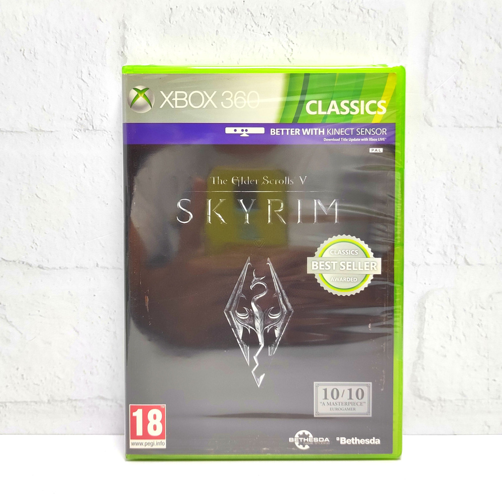 The Elder Scrolls 5 (V) Skyrim Видеоигра на диске Xbox 360. Товар уцененный  #1