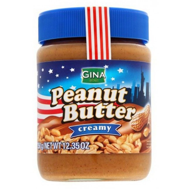 Арахисовая паста Peanut Butter Creamy Gina, 350гр #1