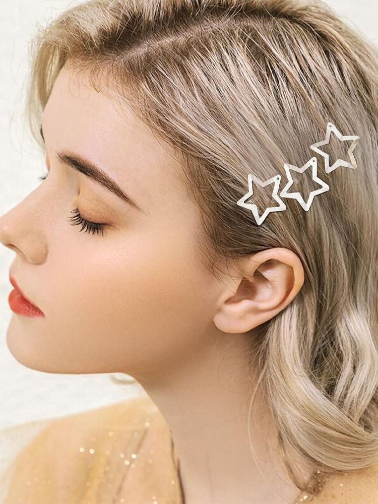 Металлическая заколка для волос в виде звезды, 10 штук - купить с ...