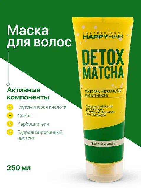 Маска для волос Happy Hair Detox 250 мл #1