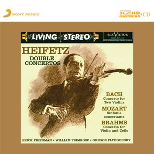 Jascha Heifetz (Яша Хейфец) -Double Concertos*Bach Mozart Brahms Cardboard Case No.0698 < K2HD CD Japan #1