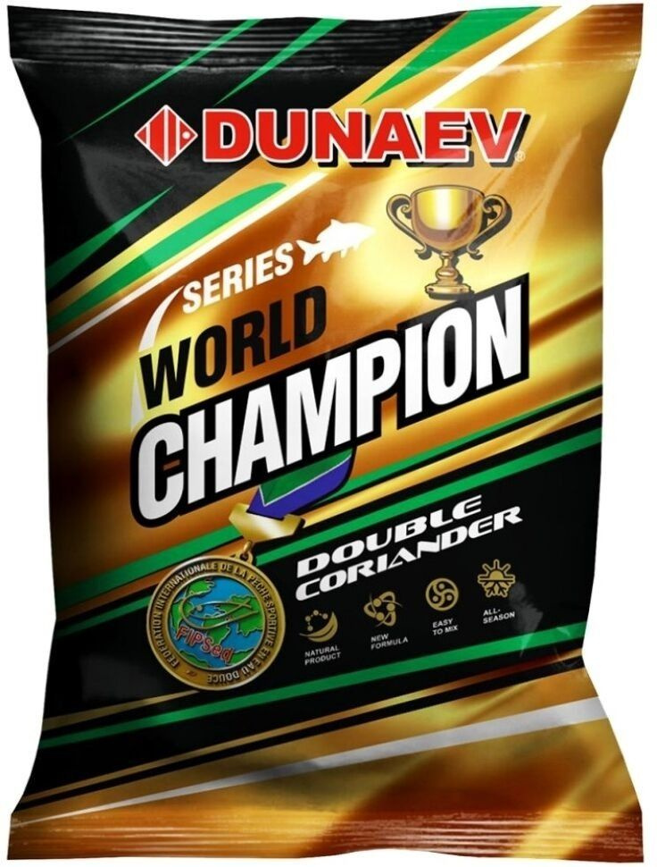 Прикормка DUNAEV World Champion 1кг Double Coriander #1