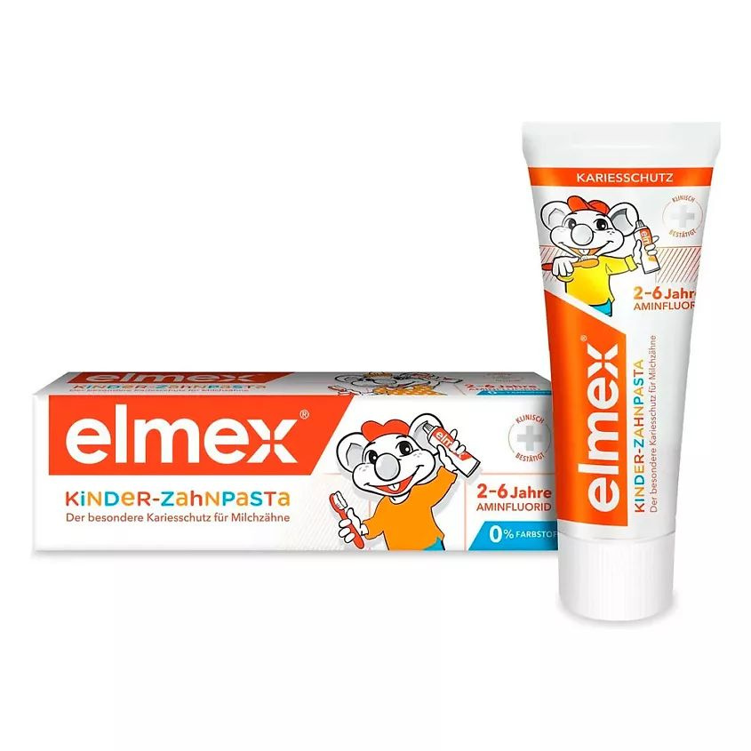 COLGATE Зубная паста Elmex Children's 2-6 лет 50 мл #1