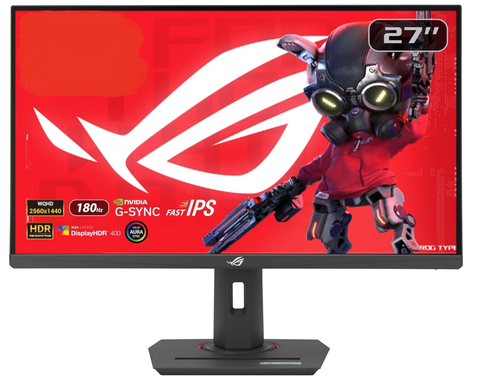 27" Монитор Игровой Rog strix xg27ACG 2k 180hz_xg27acg, черный #1