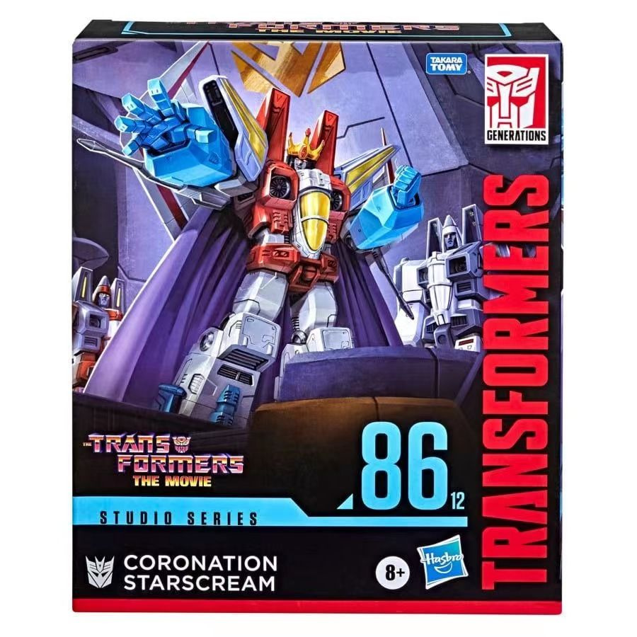 Трансформеры. TAKARA TOMY Серия SS classic G1 SS86 коронованная версия нового red spider с тронной моделью #1