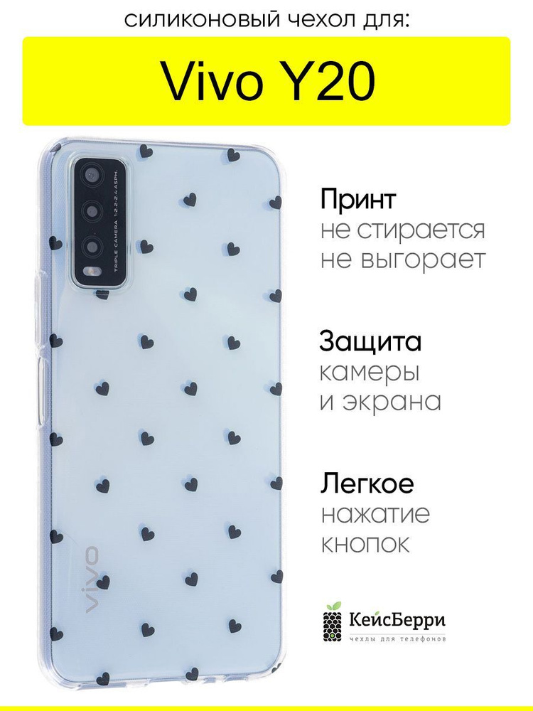 Чехол для Vivo Y20, серия Clear #1