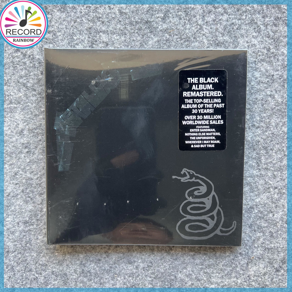 Metallica Standard Patch: Black Album 2021 - RATTLESNAKE