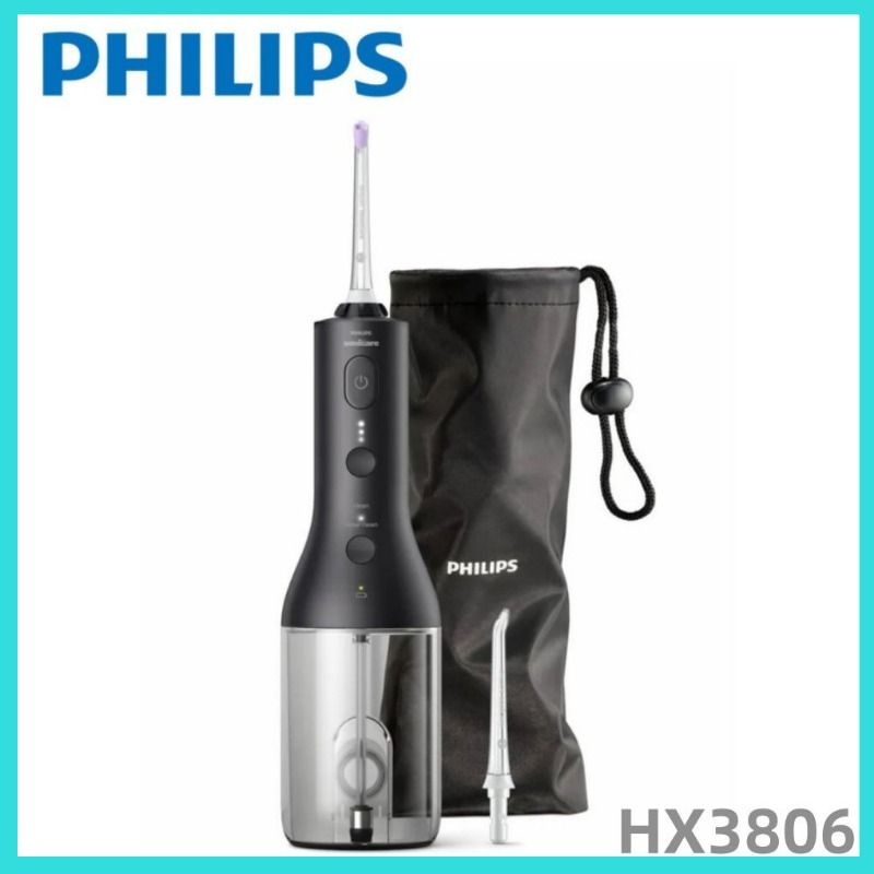 Ирригатор Philips Sonicare Cordless Power Flosser 3000 HX3806/33, черный. #1