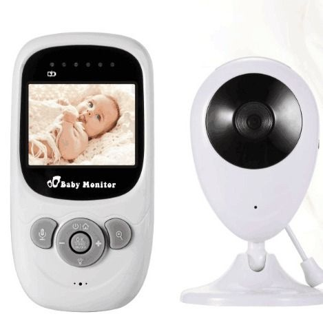 Беспроводная видеоняня Baby Monitor/ с радиусом действия до 300 м. / голосовая активация, термометр  #1