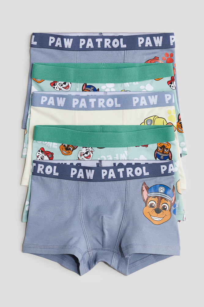 Комплект трусов боксеры, транки H&M Paw Patrol, 5 шт #1