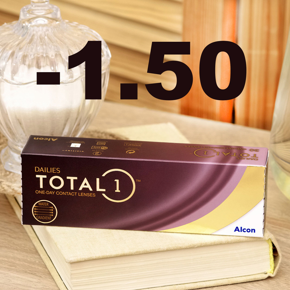 Alcon Контактные линзы, -1.50, 8.5, 1 день  #1