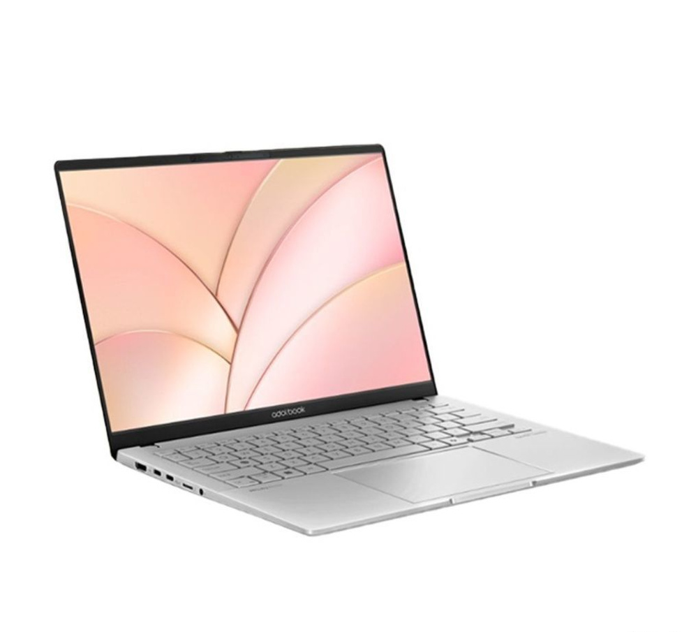 ASUS Adolbook 14 Air Ноутбук 14", AMD Ryzen 7 8845H, RAM 32 ГБ, SSD, AMD Radeon 780M, Windows Home, серый, #1