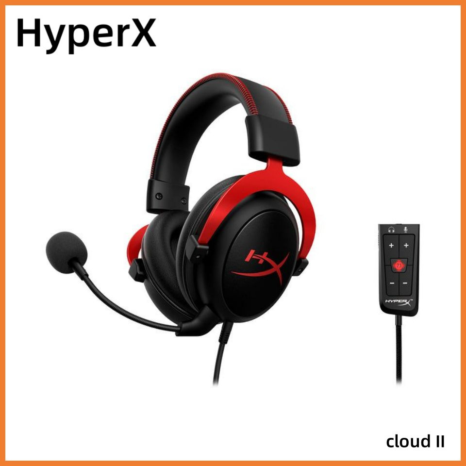 HyperX Наушники проводные с микрофоном, 3.5 мм, малиновый #1