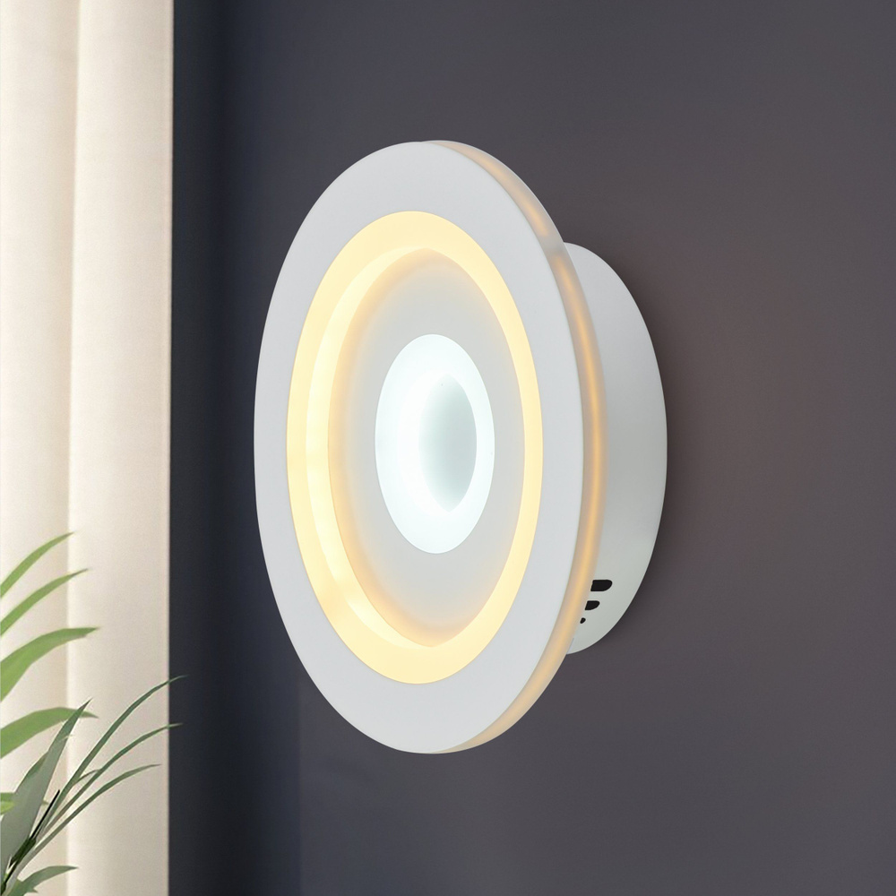 Светильник настенный Rivoli Amarantha 6100-105 светодиодный 32 Вт LED теплое и холодное свечение  #1