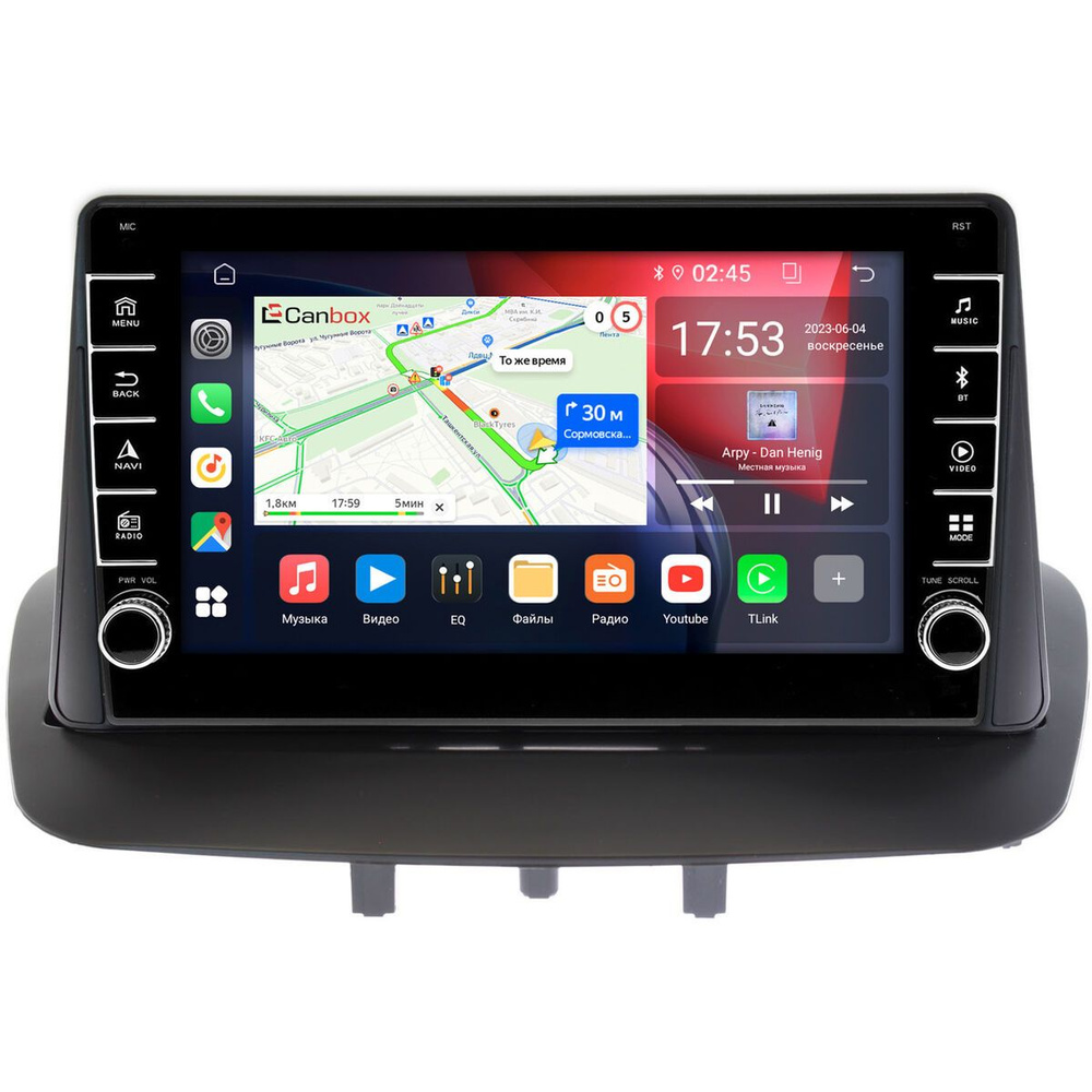 Штатная магнитола Canbox BGT9-9215 для Renault Fluence, Megane 3 2008-2016 на Android 10 (IPS DSP CarPlay) #1