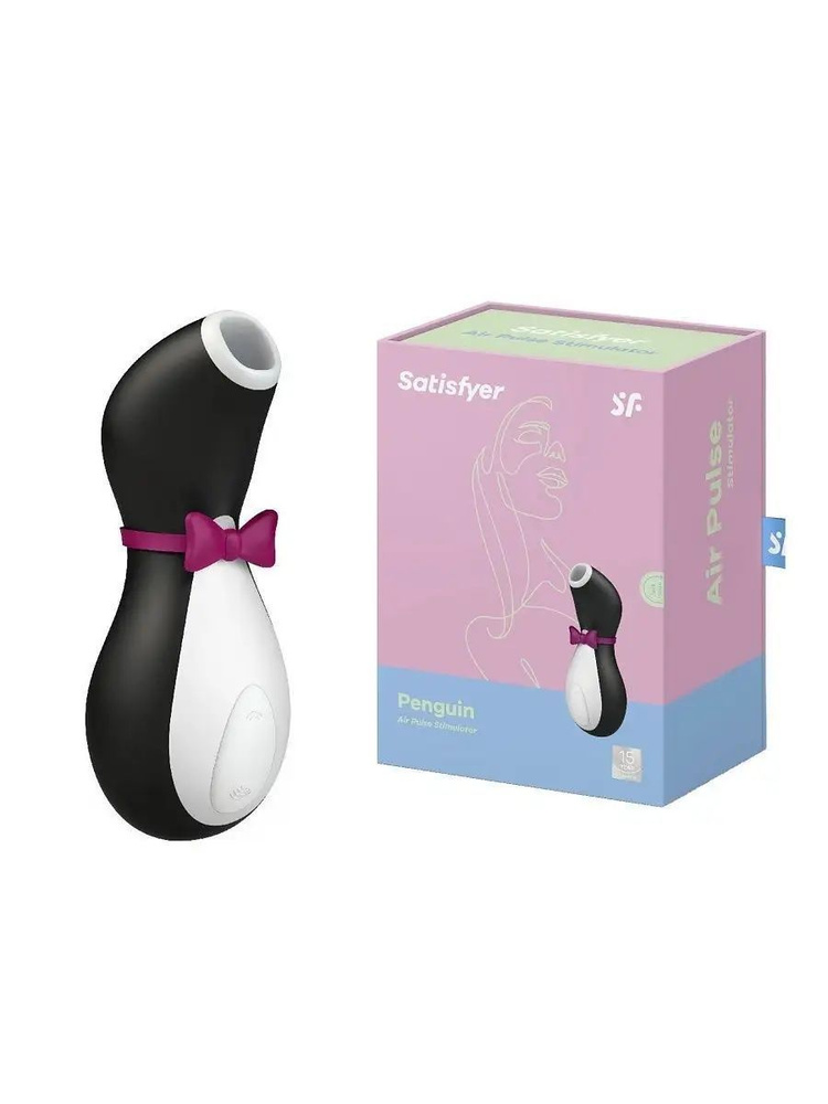 Вакуумный вибратор для стимуляции клитора и груди Satisfyer Penguin  #1