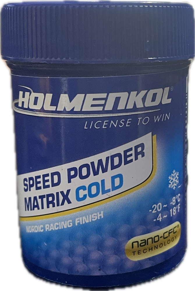 Порошок Holmenkol Matrix Speed Power Cold (-8 -20 30гр) #1