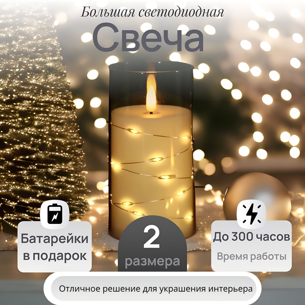 Светодиодная свеча, 4 Вт #1