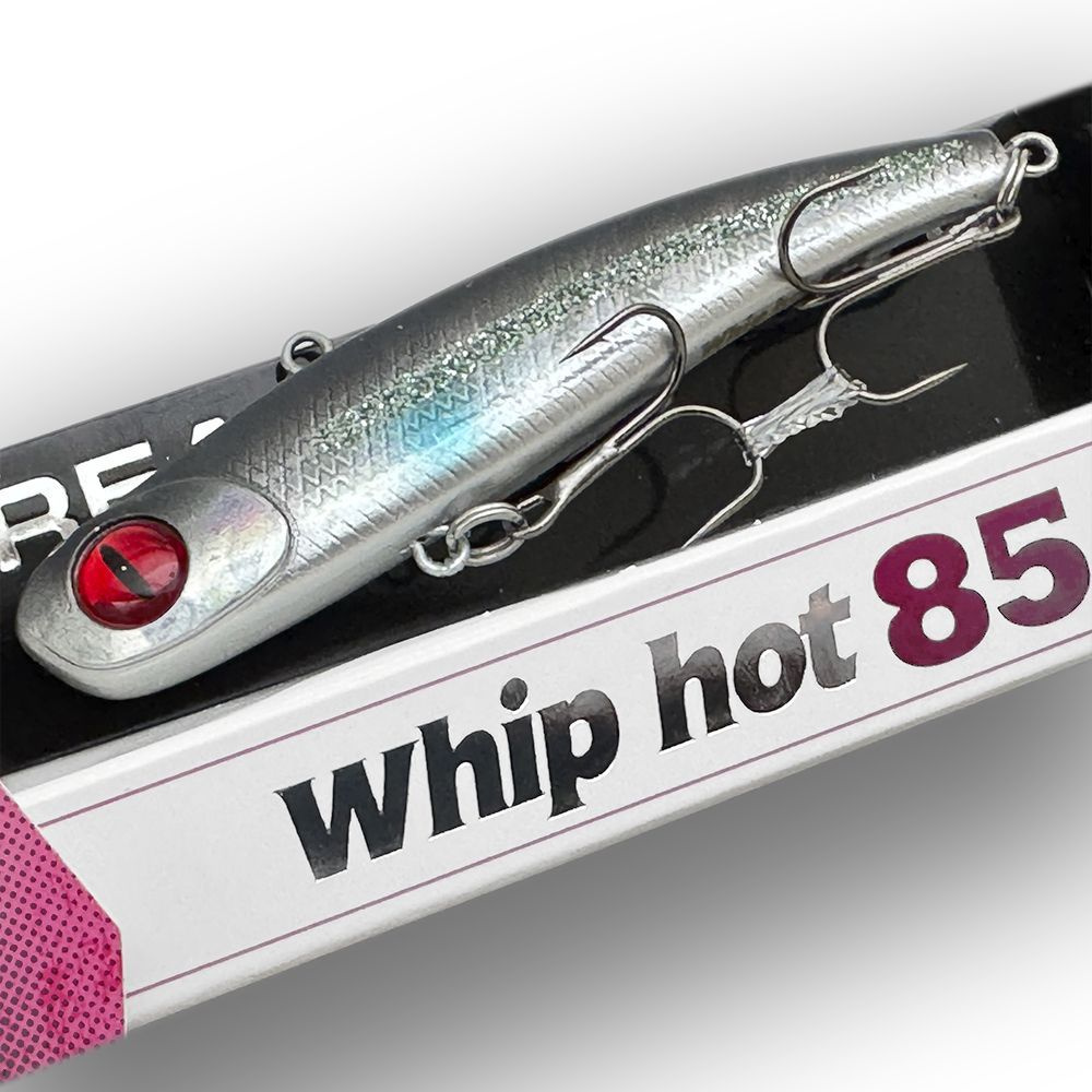 Whip Hot 85 мм, вес: 24 гр - тихий тонущий VIB виб, вайб для зимней рыбалки, раттлин на судака, для ловли #1