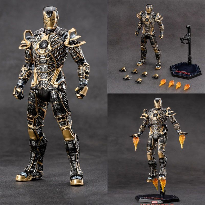 железный человек Фигурка/Bones, Iron Man Mark 41, подвижные фигурки,18 см,ZD TOYS  #1