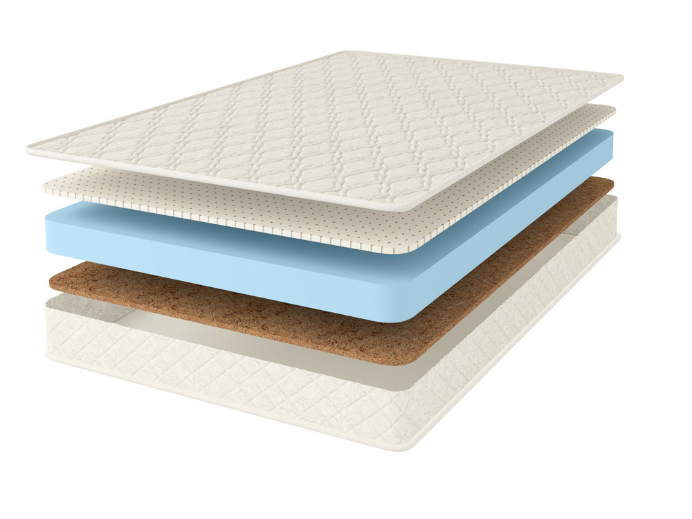 Матрас Comfort Line Cocos-Latex Eco Roll Slim 95х195 на кровать, анатомический, средней жесткости, беспружинный, #1