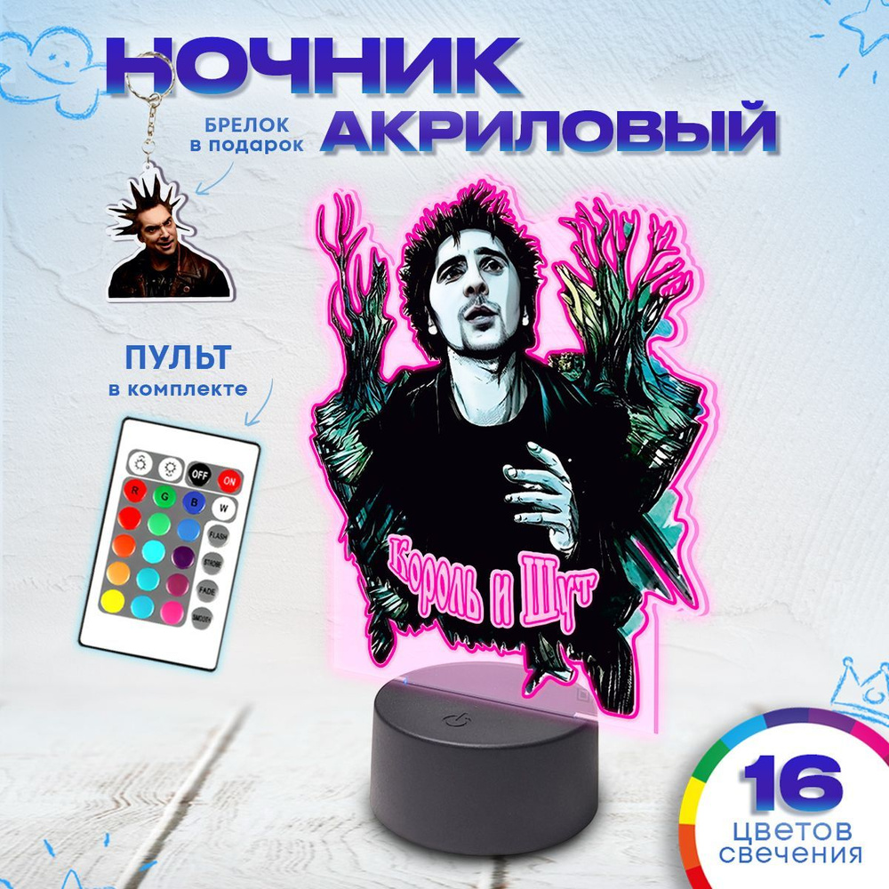 Ночник постер КиШ #1
