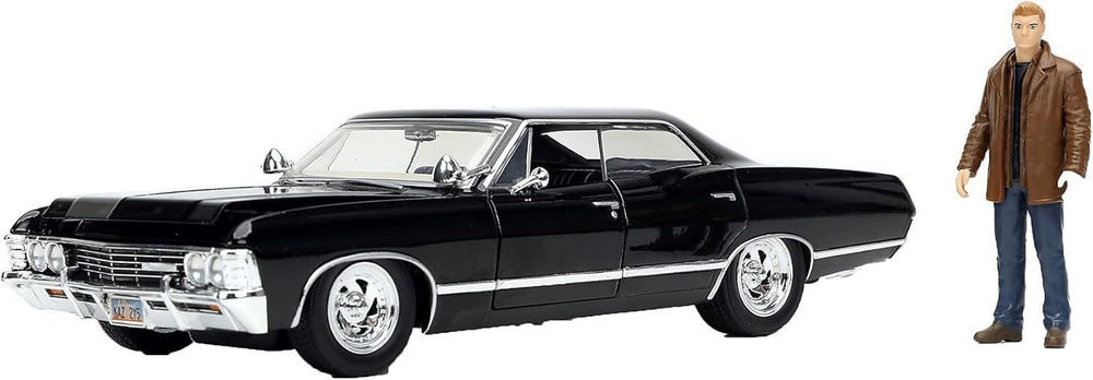 Машина JADA 32250 1/24 Dean Winchester & 1967 Chevy Impala SS Sport Sedan #1