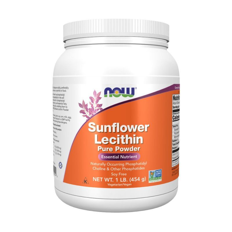 Лецитин NOW Sunflower Lecithin Powder, 454 г #1