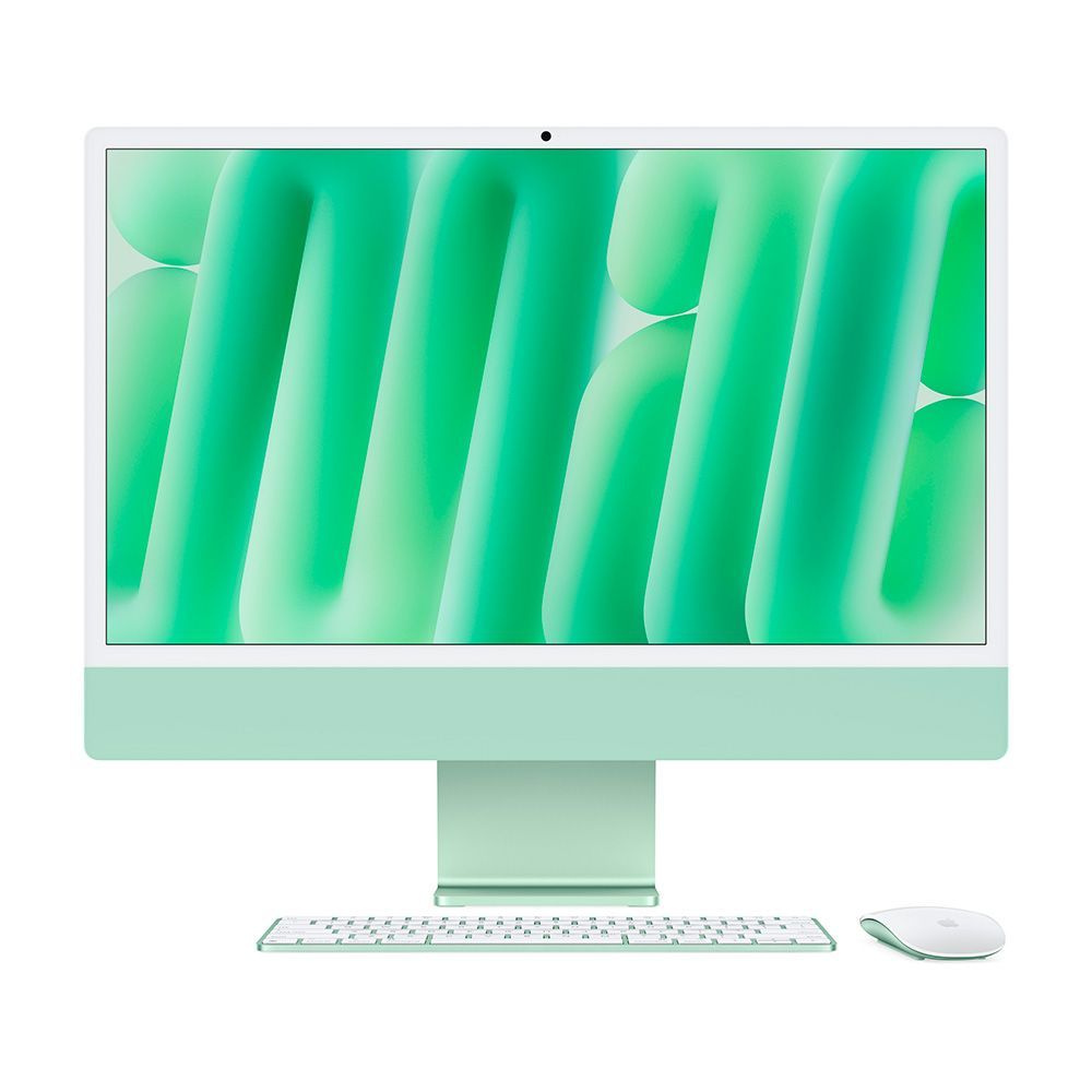 Apple 24" Моноблок Apple iMac 24 М4 2024 (Apple M4, RAM 24 ГБ, SSD 1000 ГБ, , светло-зеленый  #1