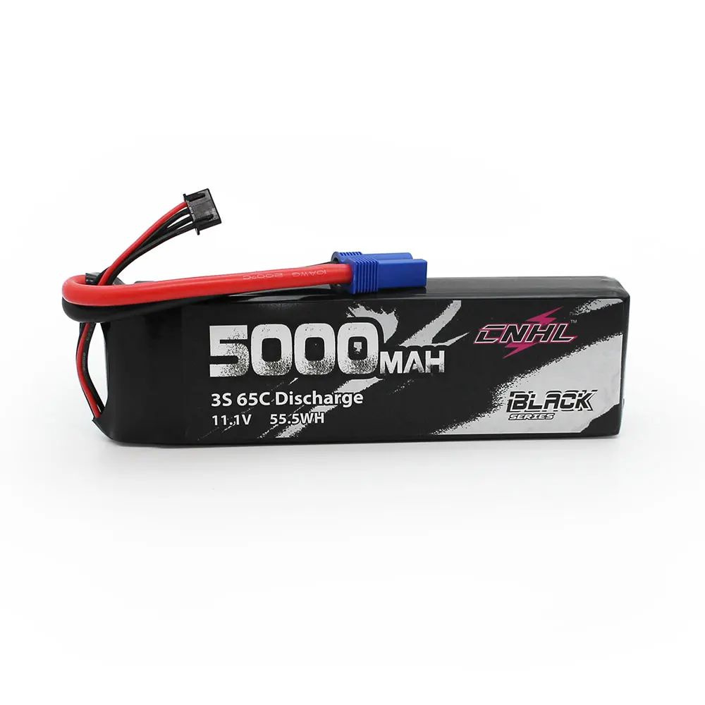 CNHL Lipo аккумулятор 3S 4S 6S 11,1 В 14,8 В 22,2 В 5000 мАч 65C с разъемом EC5 XT90  #1