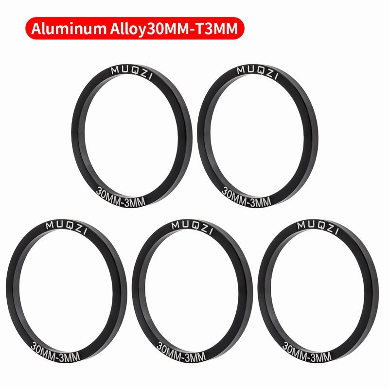 MUQZI 5 шт Проставочные кольца велосипеда для Hollow шатунов 30MM-3MM ...
