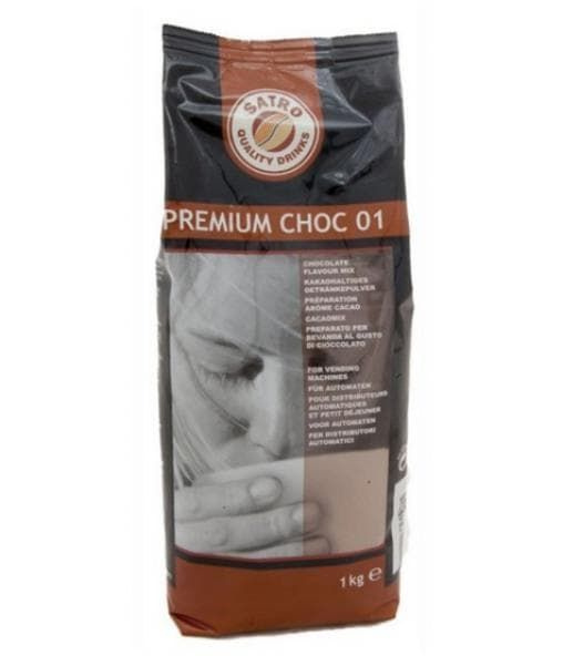 Горячий шоколад Satro Premium Choc 01 горький для вендинга в мягком пакете, 10 шт. (10 кг)  #1